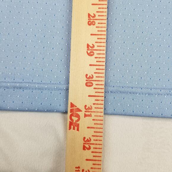 Pebble Beach Polo Shirt Mens Extra Large Dry-Luxe Performance Micro Dot Golf - Picture 9 of 10